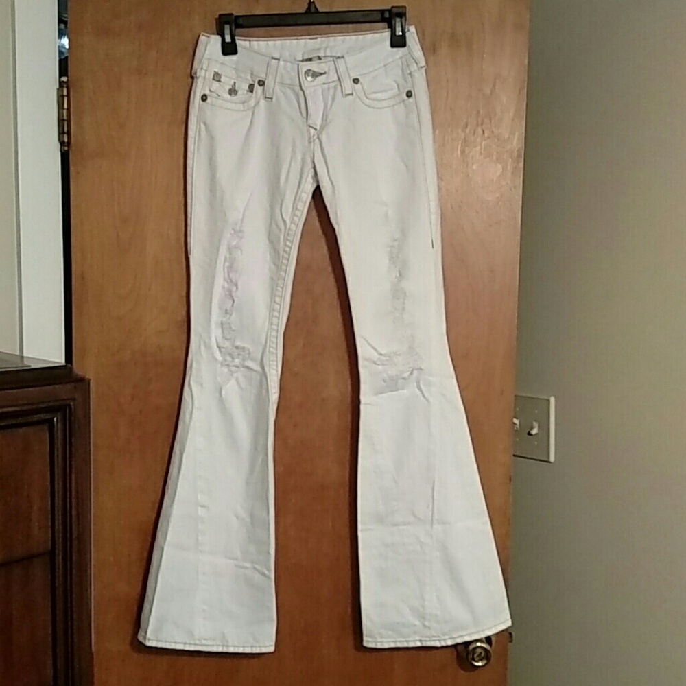 True Religion White Jeans